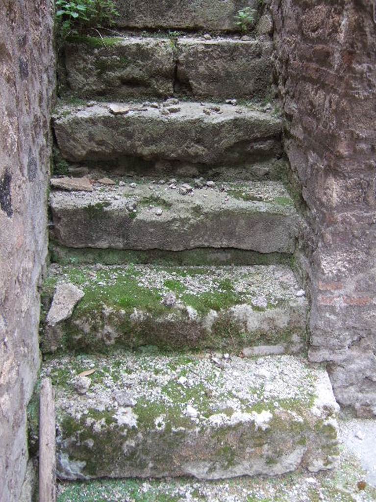 VIII.2.39 Pompeii. May 2006. Staircase, and doorway leading to VIII.2.38.