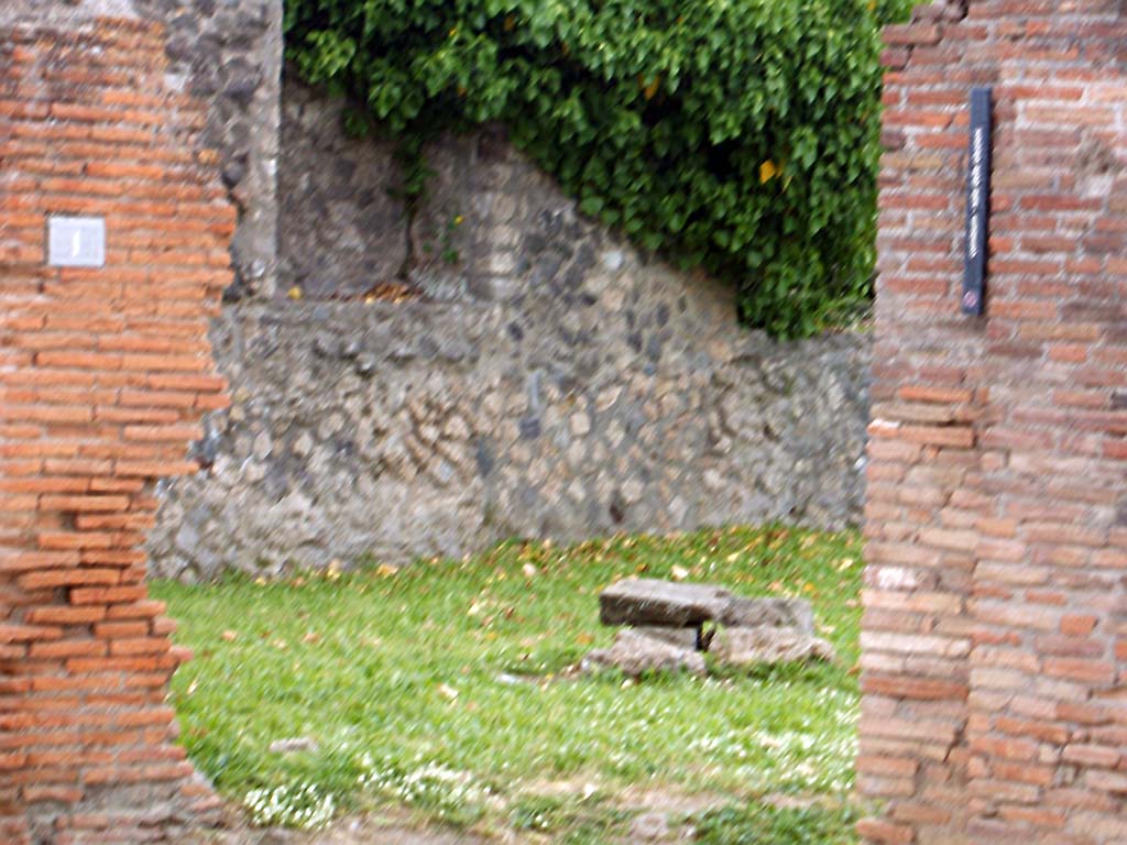 VIII.3.1 Pompeii. May 2005. Entrance doorway.
