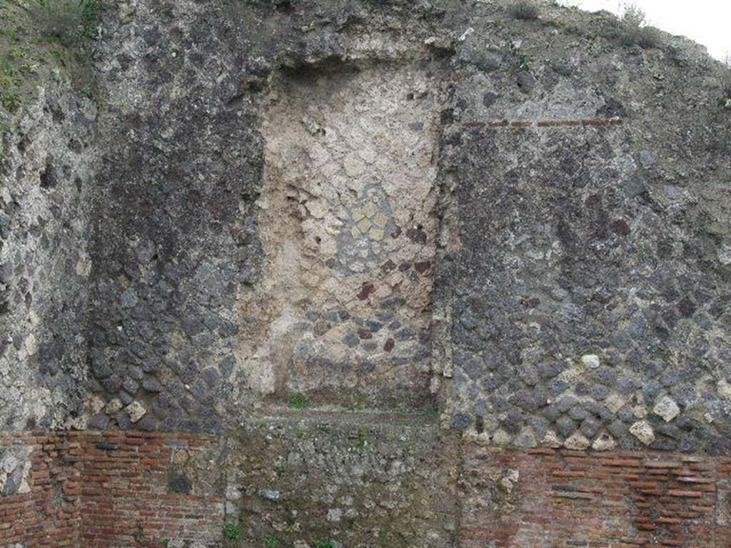 VIII.3.1 Pompeii. December 2006. Recess or niche on south wall.