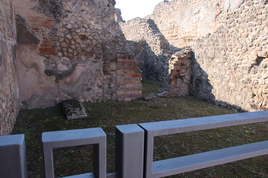 VIII.3.7 Pompeii. October 2022. Looking south across shop from entrance doorway. Photo courtesy of Klaus Heese. 

