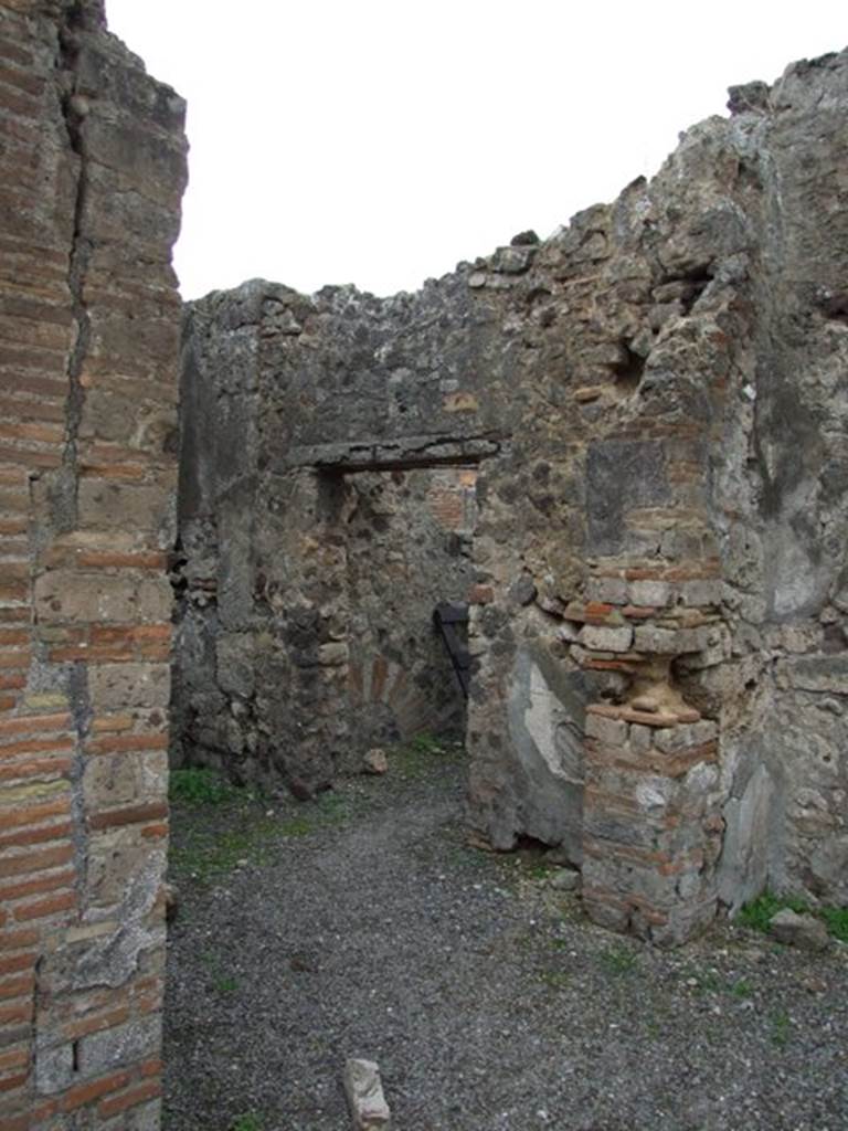 VIII.3.27 Pompeii. December 2007. Two small rooms in south-west corner.