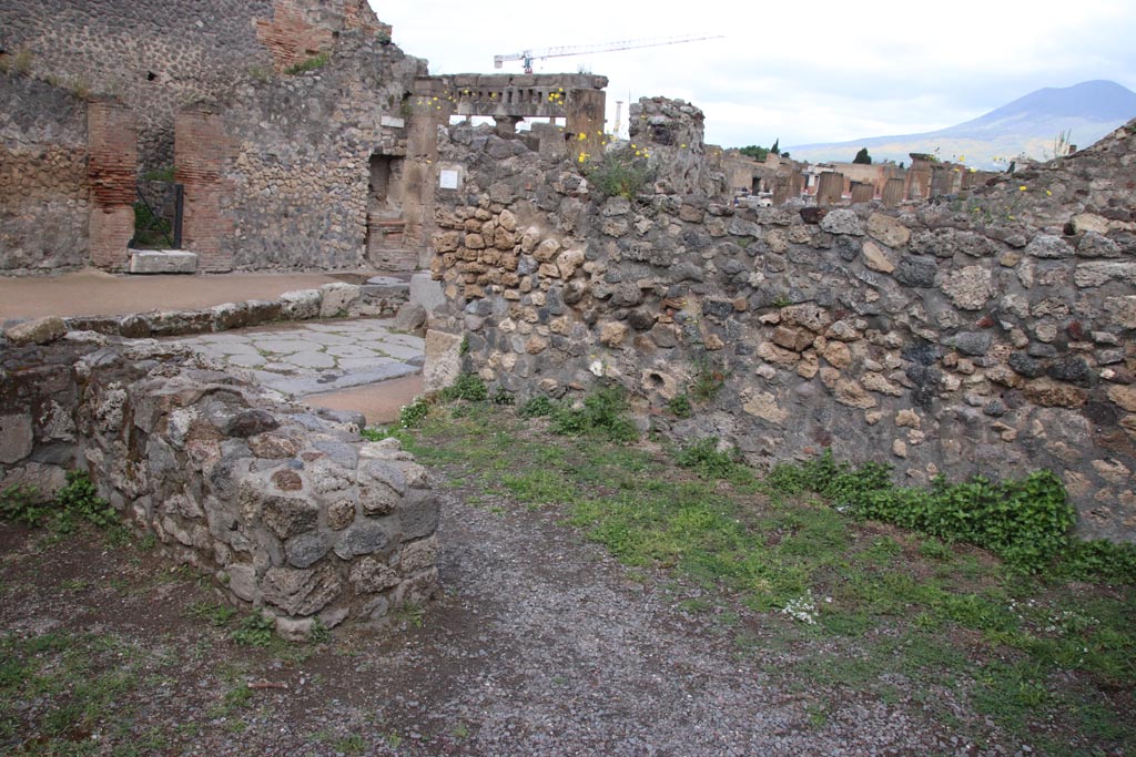 VIII.3.29 Pompeii. May 2024. Looking north-west across shop-room towards doorway. Photo courtesy of Klaus Heese.