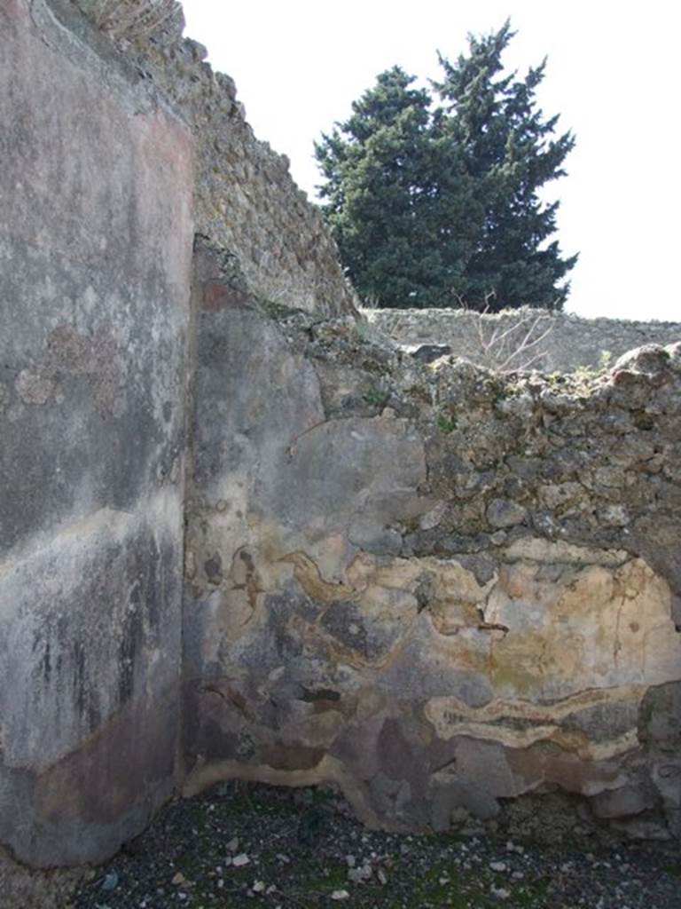 VIII.4.4 Pompeii.  March 2009.  Room 14.  West wall.