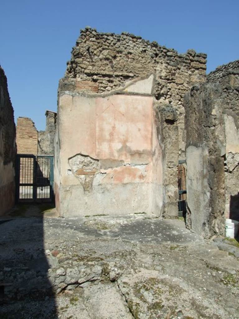 VIII.4.4 Pompeii. March 2009. Looking north across room 1, towards the  north-east corner of atrium.  