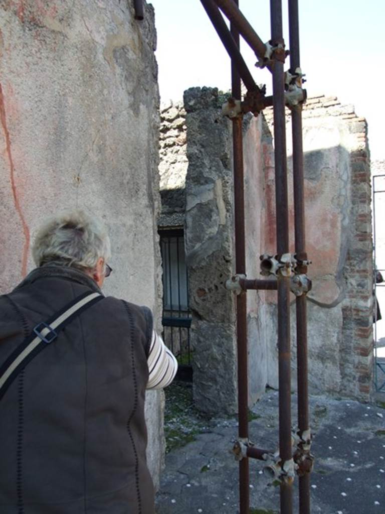 VIII.4.4 Pompeii.  March 2009.  Doorway to room 23. 