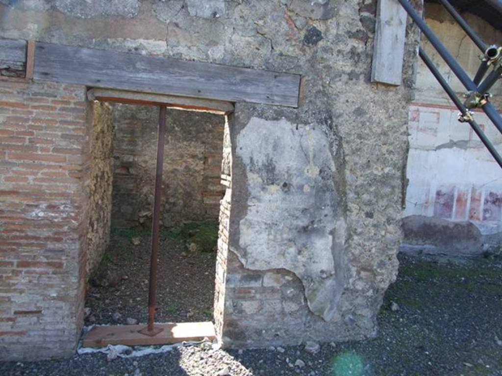VIII.5.2 Pompeii.  March 2009.  Doorway to Room 9.