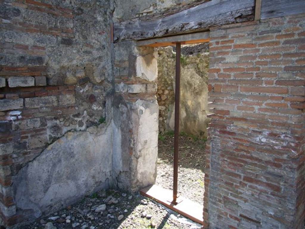 VIII.5.2 Pompeii.  March 2009.  Doorway to Room 12.