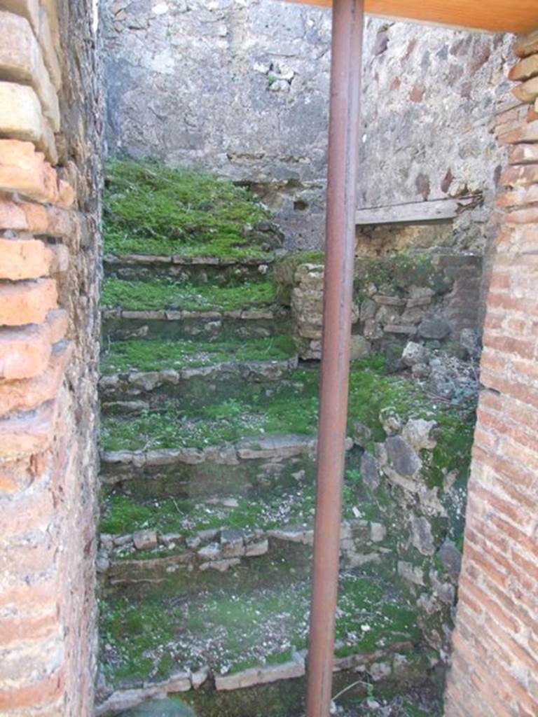VIII.5.2 Pompeii.  March 2009.  Stairs to Upper Floor.