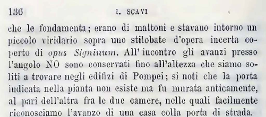 See Bullettino dell’Instituto di Corrispondenza Archeologica (DAIR), 1884, (p.136).