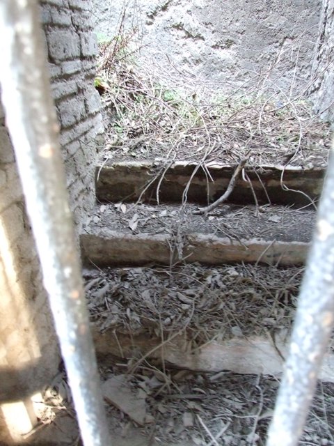 VIII.7.16 Pompeii.  December 2007. Staircase on the east side.