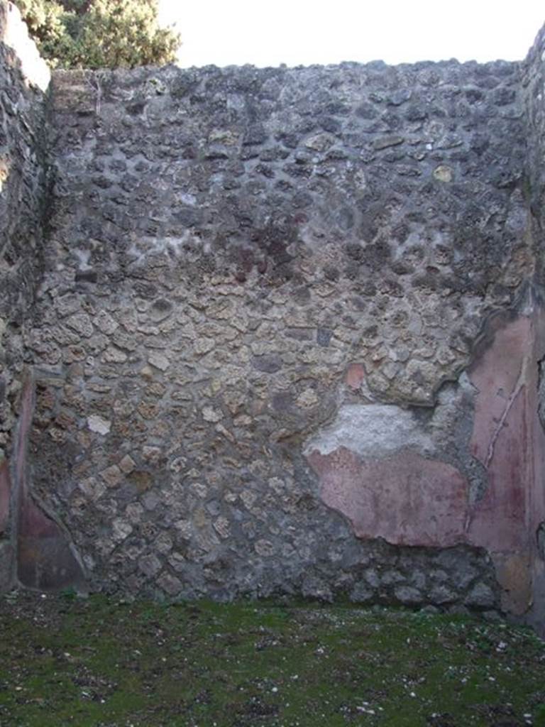 VIII.7.28 Pompeii.  March 2009. South wall of sleeping room.