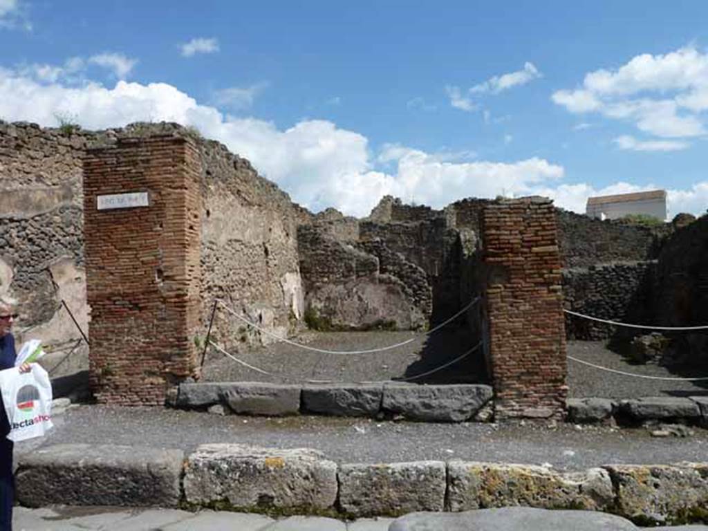 IX.1.1 Pompeii. May 2010.  Entrance on Via Stabiana.