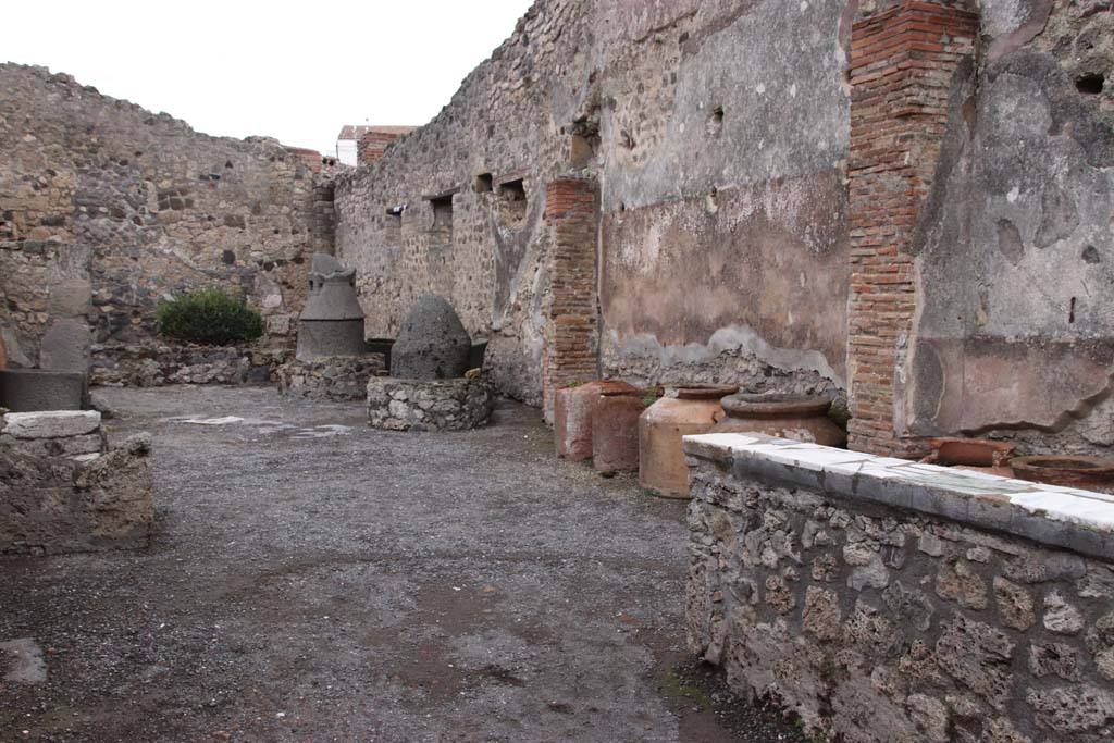 IX.1.3 Pompeii. December 2018. Looking towards south-east corner. Photo courtesy of Aude Durand