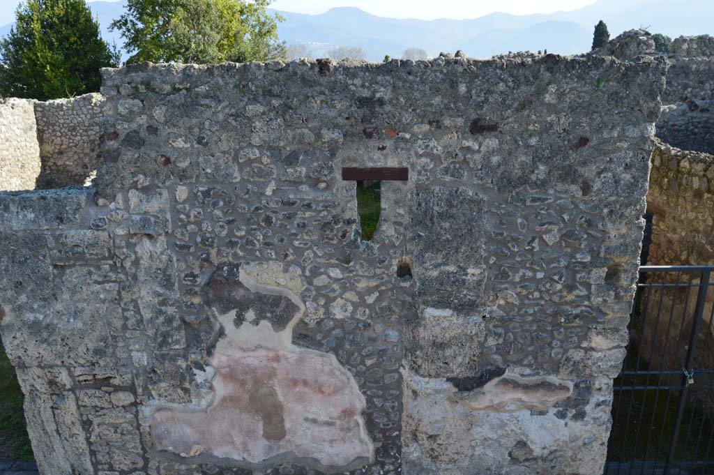 IX.2.26 Pompeii. March 2019. Looking towards upper east side of entrance doorway. 
Foto Taylor Lauritsen, ERC Grant 681269 DÉCOR.
