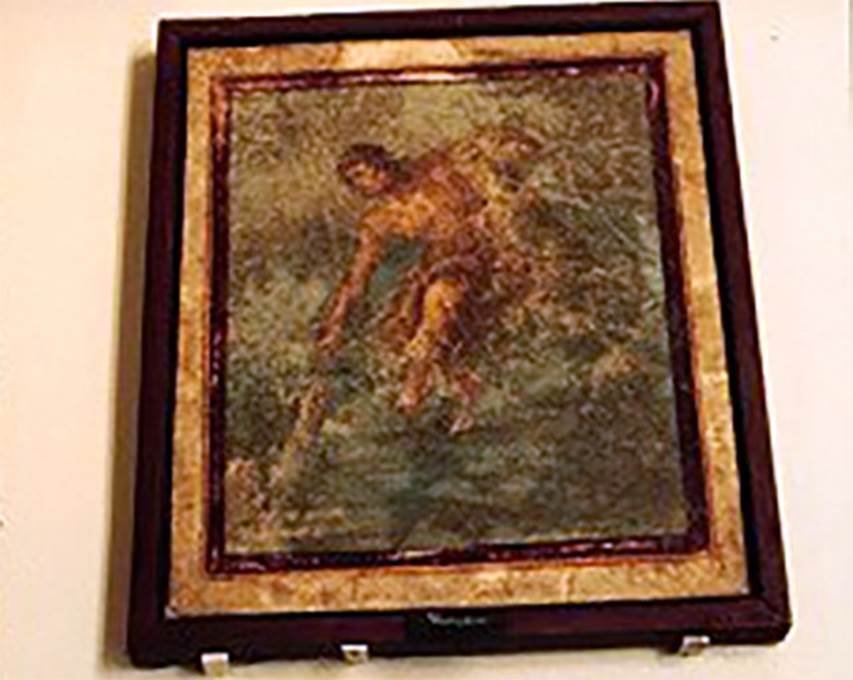 IX.3.5 Pompeii. Painting by Michele Mastracchio, of original painting of Phrixus and Helle seen on west wall of room 5.
Now in Naples Archaeological Museum. Inventory number ADS 1044.
Photo © ICCD. http://www.catalogo.beniculturali.it
Utilizzabili alle condizioni della licenza Attribuzione - Non commerciale - Condividi allo stesso modo 2.5 Italia (CC BY-NC-SA 2.5 IT)
The original painting was detached and taken to Naples Archaeological Museum. 

