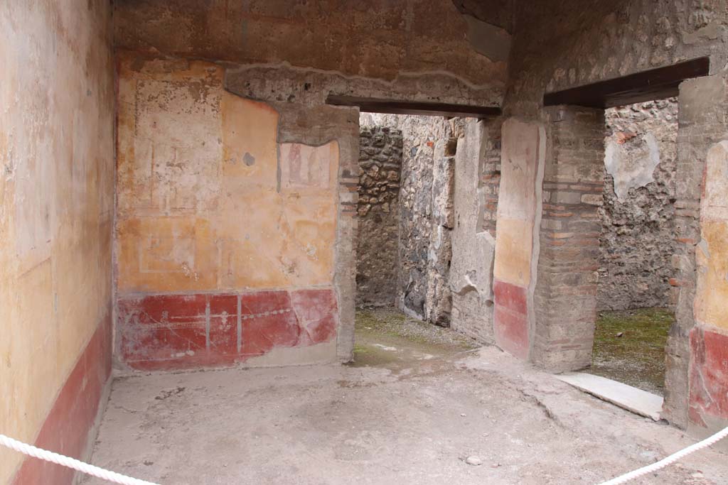 IX.3.5 Pompeii. October 2020. Room 6, looking north into ala. Photo courtesy of Klaus Heese.