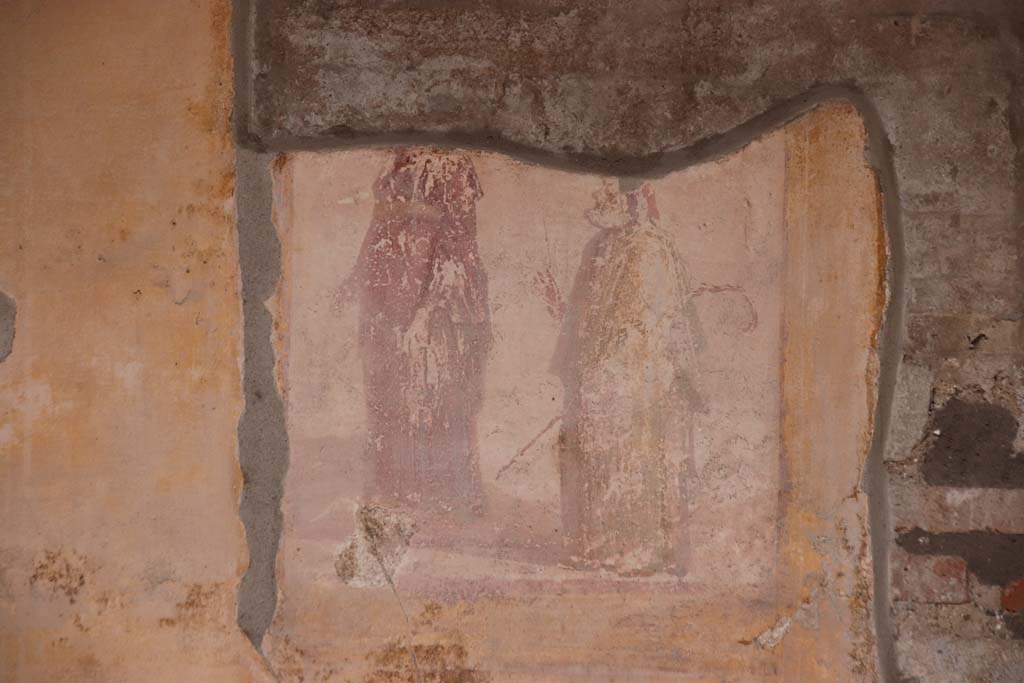 IX.3.5 Pompeii. October 2020. Room 6, wall painting from north wall of ala. Photo courtesy of Klaus Heese.