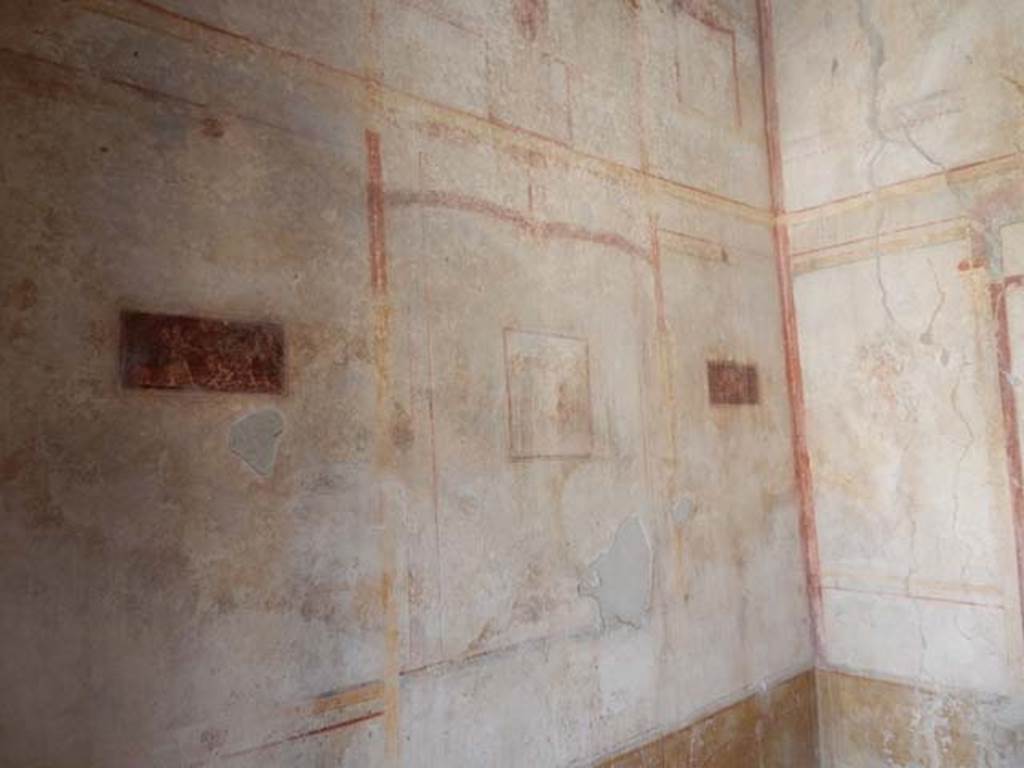 IX.3.5 Pompeii. May 2015. Room 15, looking south along east wall.  Photo courtesy of Buzz Ferebee.

