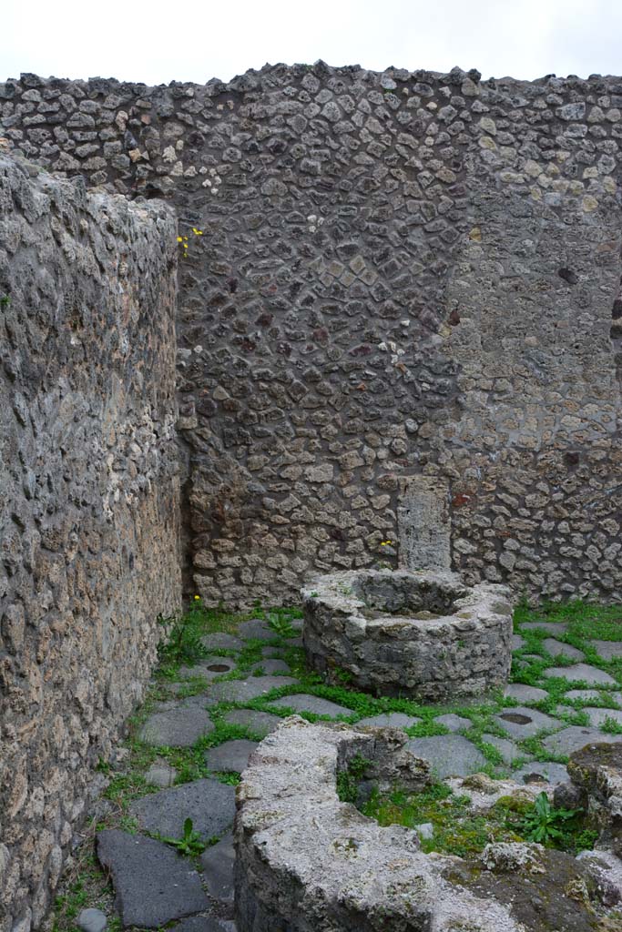 IX.5.4 Pompeii. March 2019. Room b, east wall.
Foto Christian Beck, ERC Grant 681269 DÉCOR.
