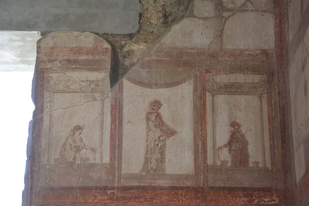 IX.5.6 Pompeii. May 2017. Room i, upper north wall in north-east corner.   
Foto Christian Beck, ERC Grant 681269 DCOR.
