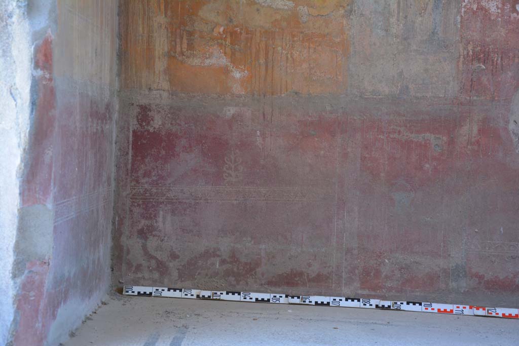 IX.5.6 Pompeii. May 2017. Room i, zoccolo on lower east wall at north end.    
Foto Christian Beck, ERC Grant 681269 DCOR.
