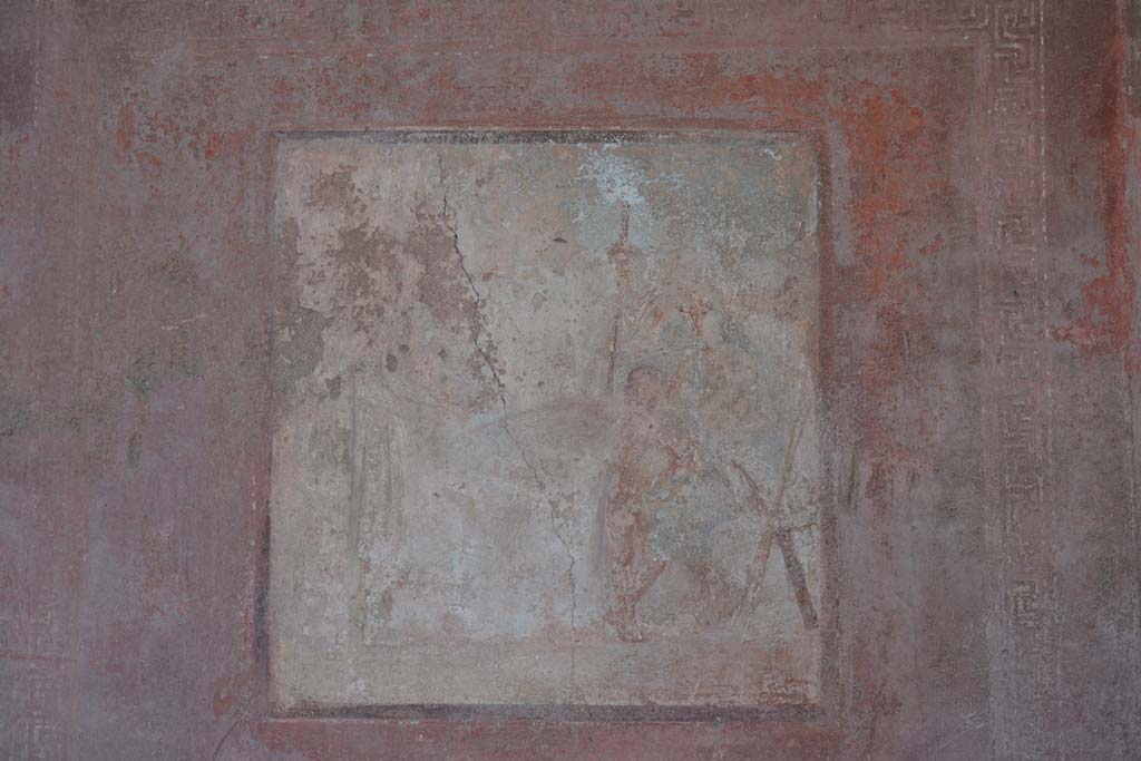 IX.5.6 Pompeii. May 2017. Room i, central wall painting from east wall.       
Foto Christian Beck, ERC Grant 681269 DCOR.

