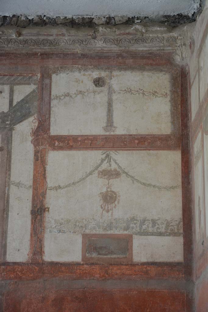 IX.5.6 Pompeii. May 2017. Room i, upper panel on east wall at south end.     
Foto Christian Beck, ERC Grant 681269 DCOR.
