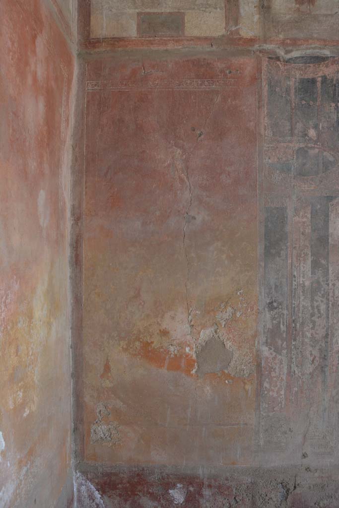 IX.5.6 Pompeii. May 2017. Room i, panel on west wall at south end with central figure.
Foto Christian Beck, ERC Grant 681269 DCOR.

