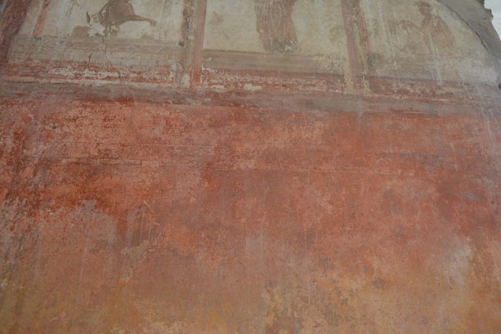 IX.5.6 Pompeii. May 2017. Room i, detail from middle panel on north wall in north-west corner. 
Foto Christian Beck, ERC Grant 681269 DCOR.

