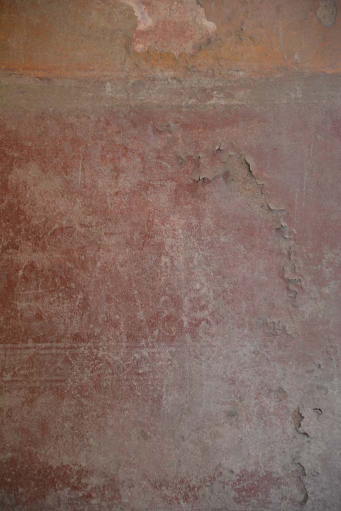 IX.5.6 Pompeii. May 2017. Room i, detail of painted decoration on zoccolo on north wall.
Foto Christian Beck, ERC Grant 681269 DCOR.
