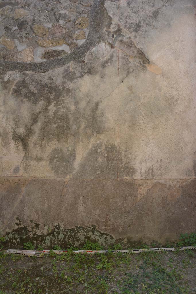 IX.5.6 Pompeii. May 2017. Room r, detail from lower south wall at east end. 
Foto Christian Beck, ERC Grant 681269 DCOR.
