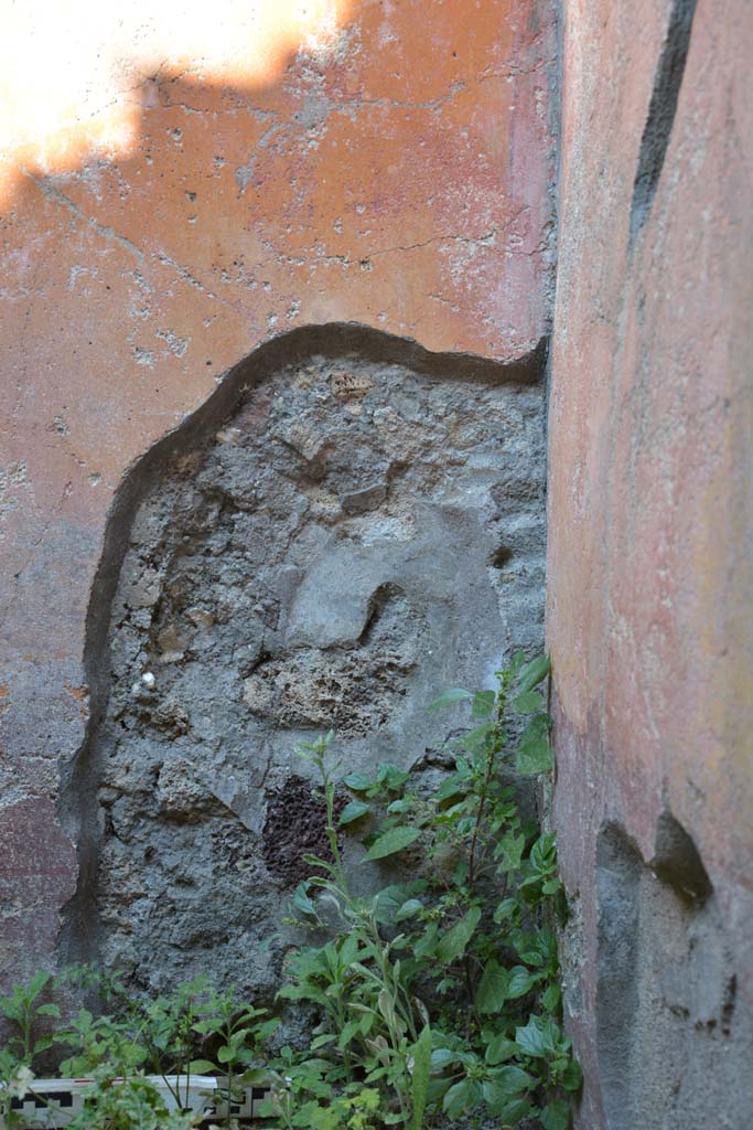 IX.5.6 Pompeii. May 2017. Room f, detail from east wall in south-east corner.
Foto Christian Beck, ERC Grant 681269 DCOR.

