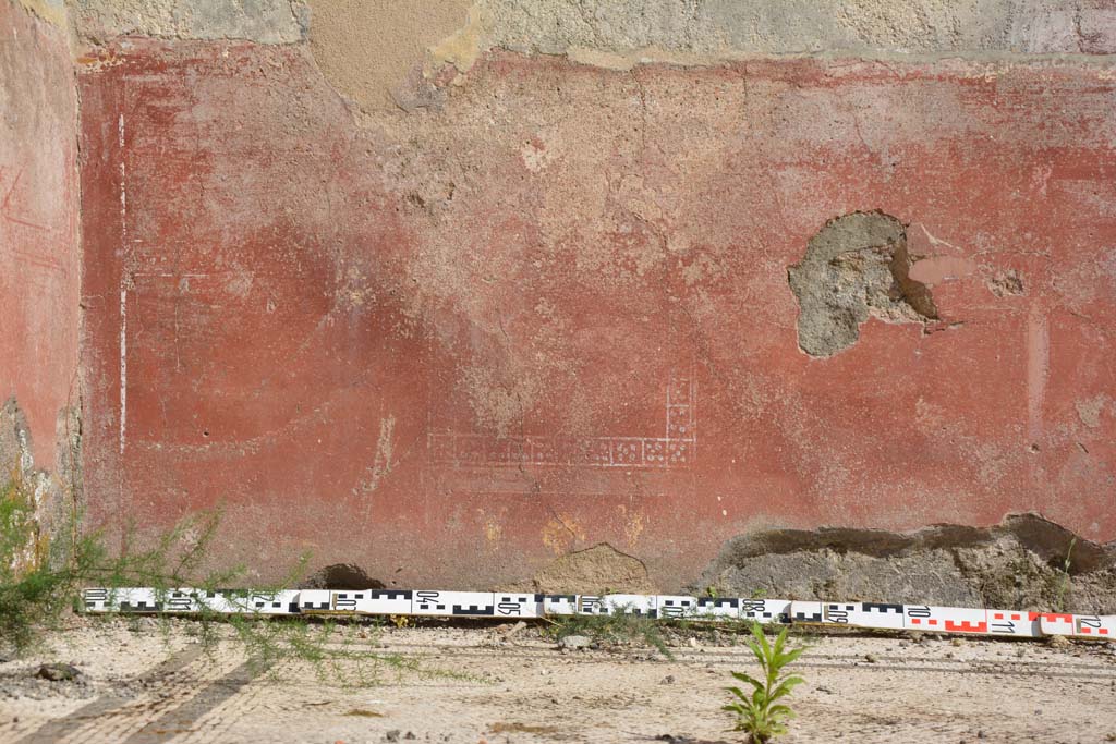 IX.5.6 Pompeii. May 2017. East ala e, zoccolo on south wall at east end.
Foto Christian Beck, ERC Grant 681269 DCOR.
