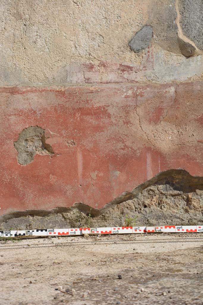 IX.5.6 Pompeii. May 2017. East ala e, continuation of zoccolo on south wall. 
Foto Christian Beck, ERC Grant 681269 DCOR.
