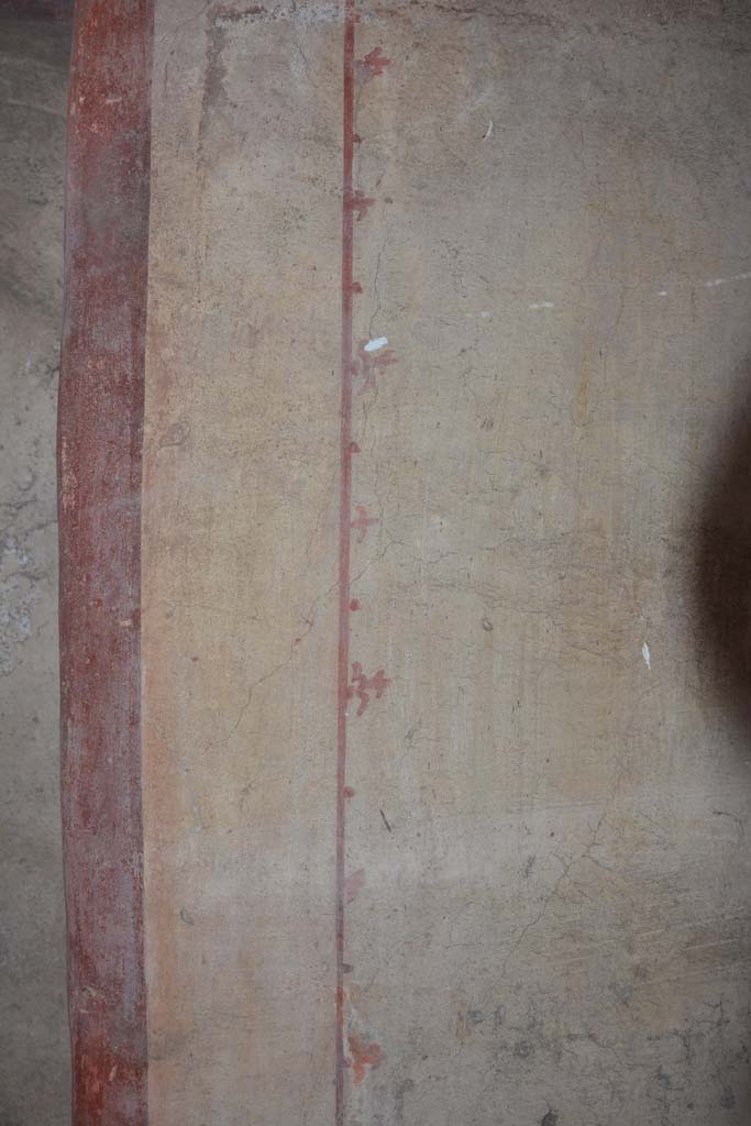 IX.5.6 Pompeii. May 2017. Room k, upper east wall, detail of painted decoration.
Foto Christian Beck, ERC Grant 681269 DCOR.
