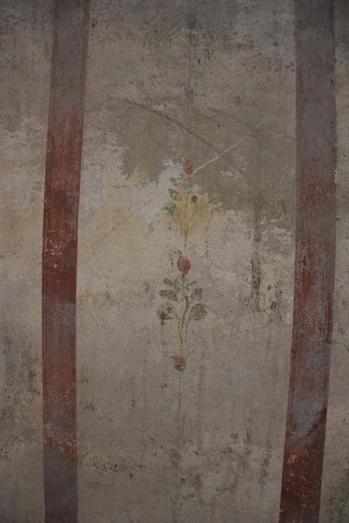 IX.5.6 Pompeii. May 2017. Room k, detail of painted decoration on west wall. 
Foto Christian Beck, ERC Grant 681269 DCOR.


