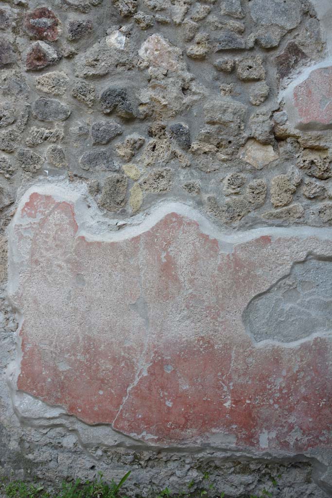 IX.5.9 Pompeii. May 2017. Room n/q, detail from west end of south wall.
Foto Christian Beck, ERC Grant 681269 DCOR
