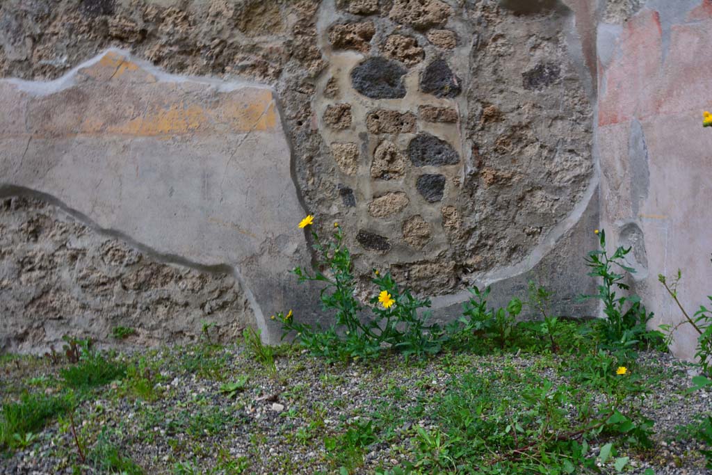 IX.5.9 Pompeii. March 2017. Room g, detail from zoccolo on lower north wall towards north-east corner.
Foto Christian Beck, ERC Grant 681269 DCOR.
