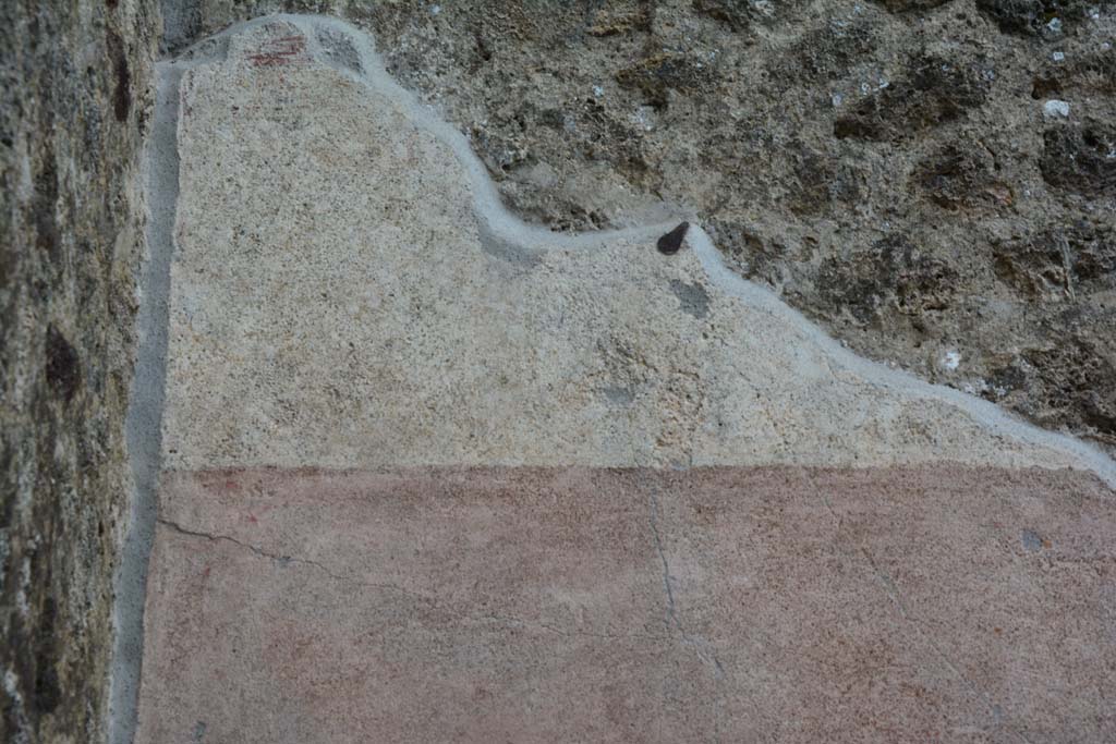 IX.5.9 Pompeii. March 2017. Room g, upper south wall at east end.
Foto Christian Beck, ERC Grant 681269 DCOR.
