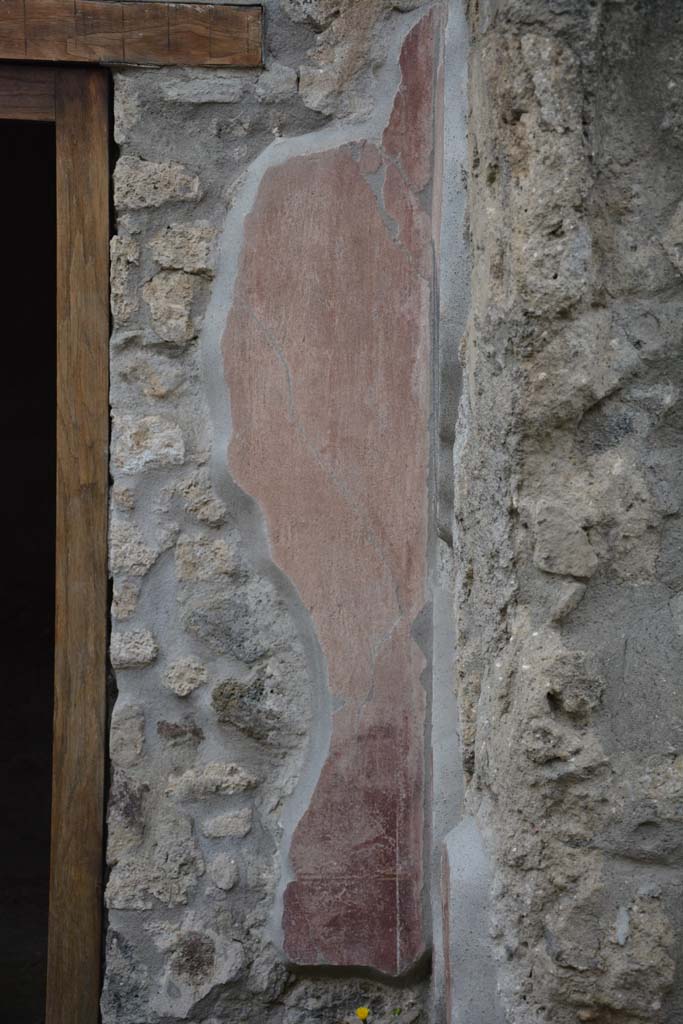 IX.5.9 Pompeii. March 2017. Room i, west wall in north-west corner of north portico.
Foto Christian Beck, ERC Grant 681269 DCOR.
