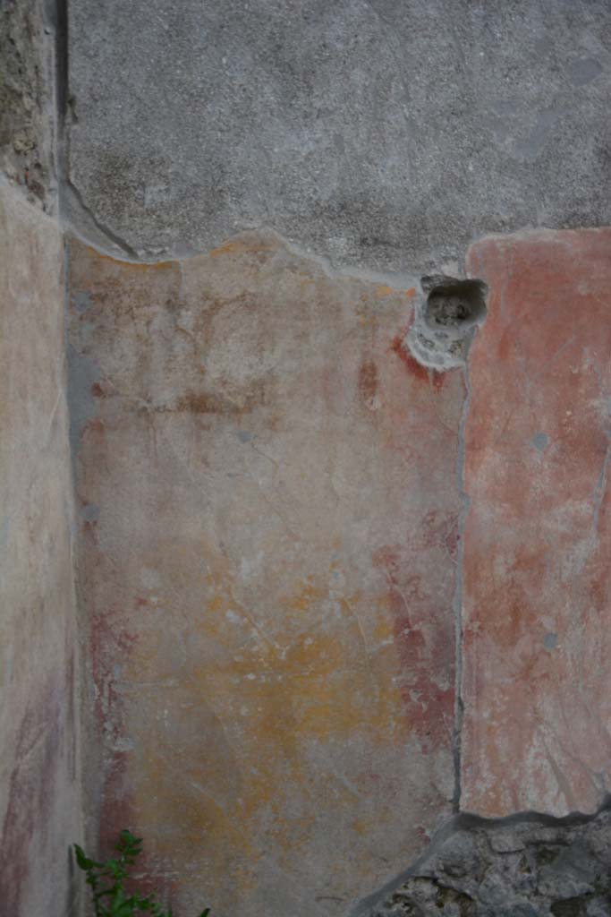 IX.5.9 Pompeii. March 2017. Room i, detail from south wall in south-east corner.
Foto Christian Beck, ERC Grant 681269 DCOR.
