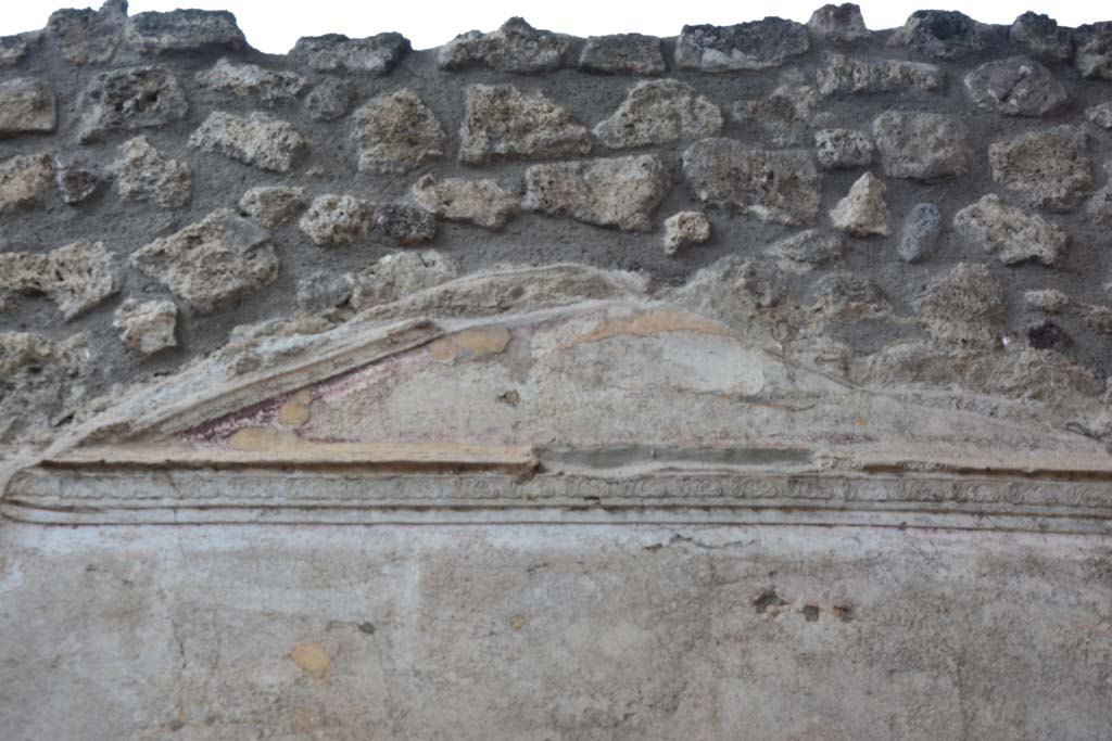IX.5.11 Pompeii. May 2017. Room k, detail from upper west wall.
Foto Christian Beck, ERC Grant 681269 DÉCOR.
