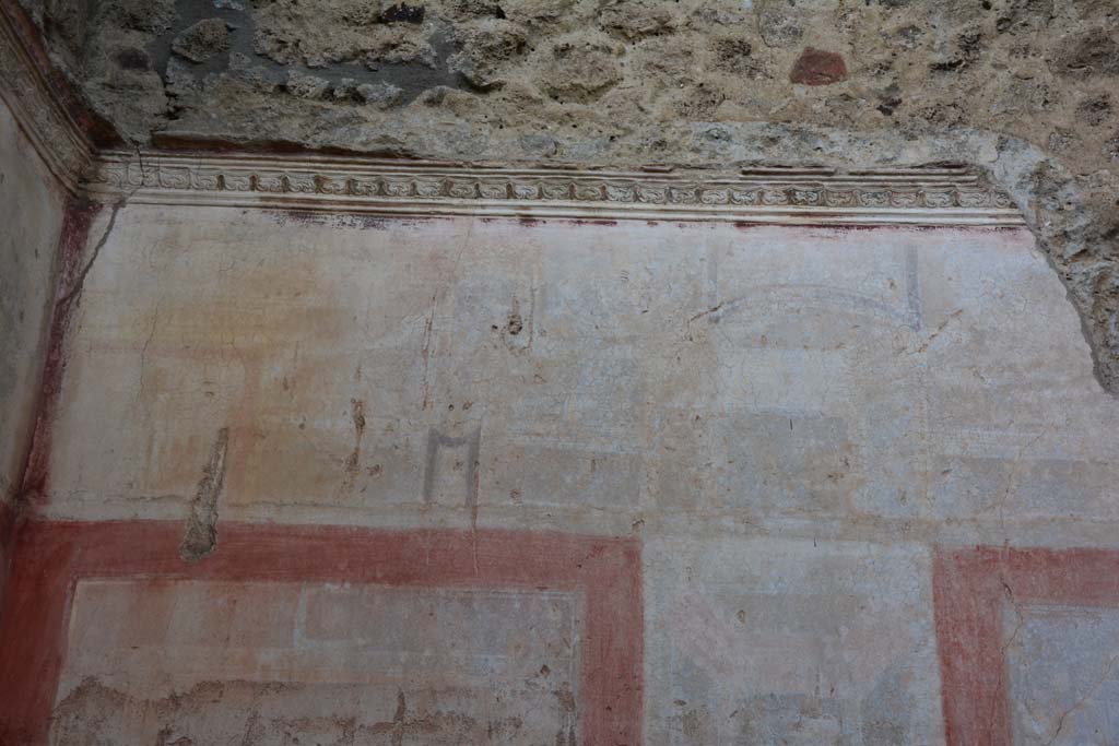 IX.5.11 Pompeii. March 2017. Room k, upper north wall at west end.
Foto Christian Beck, ERC Grant 681269 DÉCOR.
