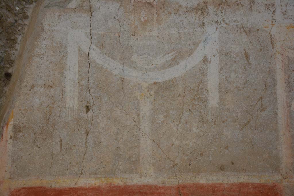 IX.5.11 Pompeii. May 2017. Room g, detail from upper north wall above central panel.
Foto Christian Beck, ERC Grant 681269 DÉCOR.

