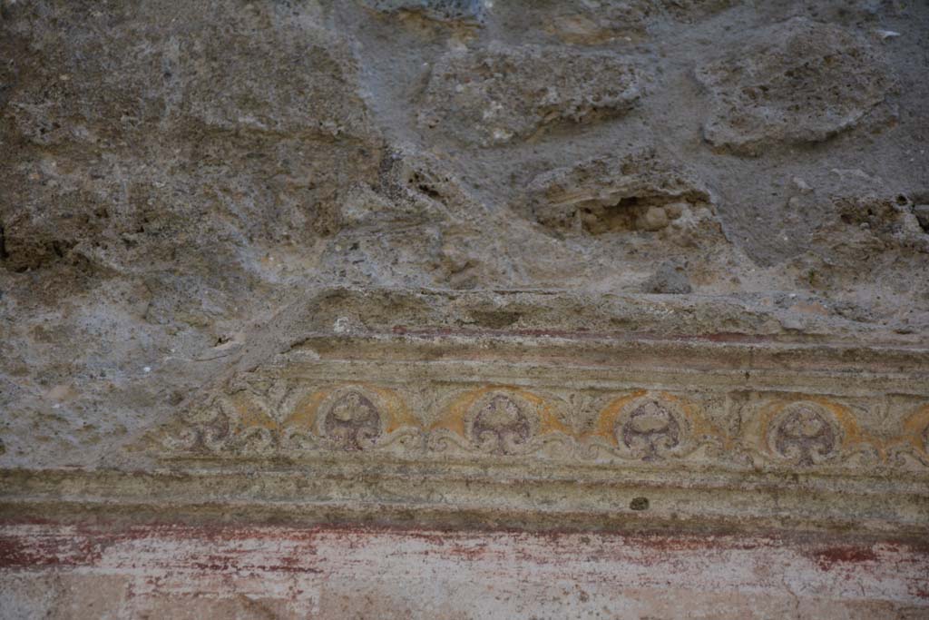 IX.5.11 Pompeii. May 2017. Room g, detail of stucco frieze on upper north wall.
Foto Christian Beck, ERC Grant 681269 DÉCOR.

