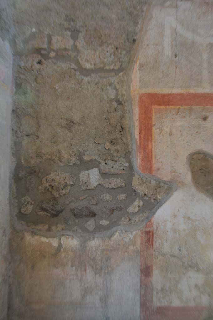 IX.5.11 Pompeii. May 2017. Room g, middle zone of north wall at west end. 
Foto Christian Beck, ERC Grant 681269 DÉCOR.
