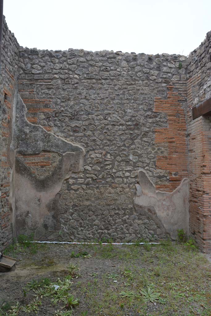 IX.5.12 Pompeii. May 2017. West wall.
Foto Christian Beck, ERC Grant 681269 DÉCOR.
