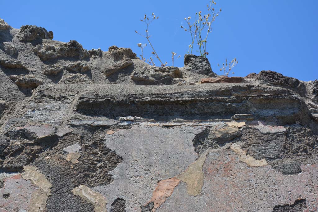 IX.5.14 Pompeii. May 2017. Room “L”, detail from upper north wall in north-west corner.
Foto Christian Beck, ERC Grant 681269 DÉCOR.
