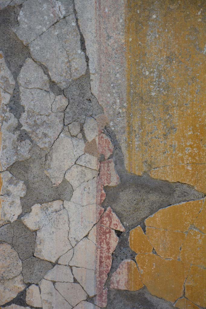 IX.5.14 Pompeii. May 2017. Peristyle “k”, detail from south wall.
Foto Christian Beck, ERC Grant 681269 DÉCOR.
