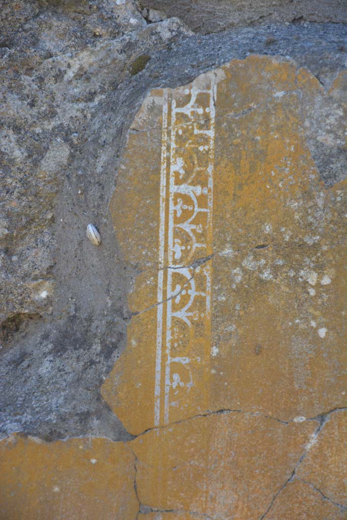 IX.5.14 Pompeii. May 2017. Peristyle “k”, detail of painted border edging.
Foto Christian Beck, ERC Grant 681269 DÉCOR.
